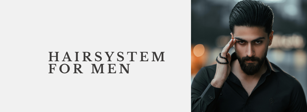 Hair system for men