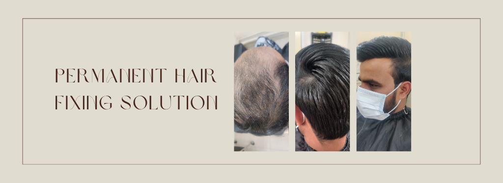 Permanent hair fixing solution